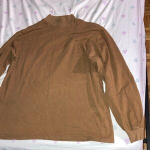 Coconut Joe vintage Brown Turtleneck Sweater for Men